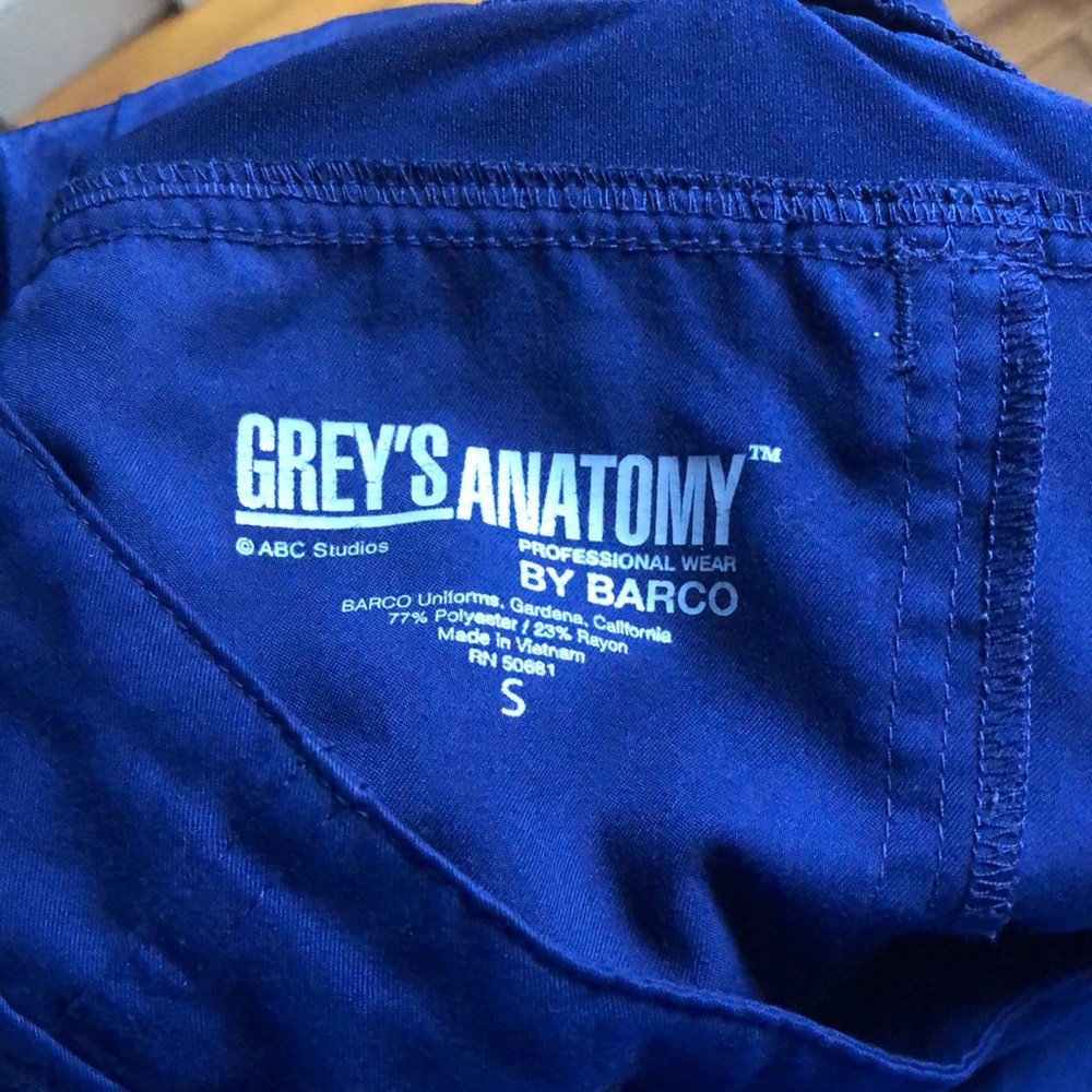 Greys Anatomy Scrub Pants